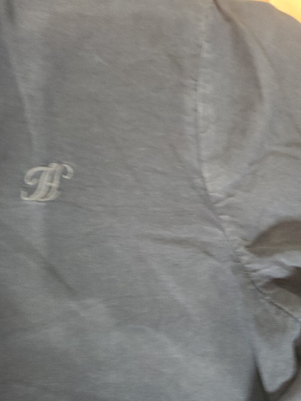 Tommy Hilfiger Navy Shirt Casual Large Long Sleeves - Picture 15 of 17